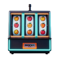 Leuchtende Slot-Walzen mit Fruchtsymbolen f&uuml;r die Slot-Auswahl im Betsson Casino