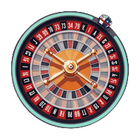 Sich drehendes Live-Roulette-Rad als Symbol f&uuml;r Live Roulette im Betsson Casino
